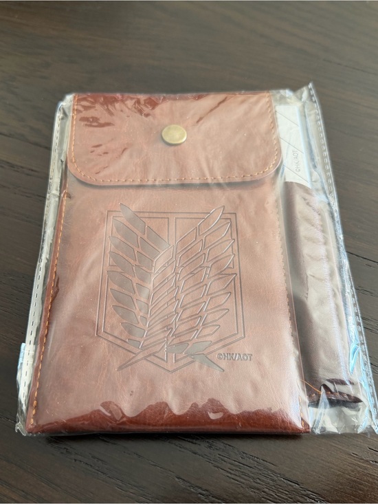 Loot Crate Other - Loot Crate Anime Attack On Titan Leather Pouch Notebook Carpenter Pencil